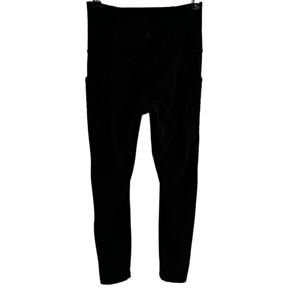 Athleta Salutation Stash II Lace 7/8 Tight Leggings Black XS - Picture 6 of 11